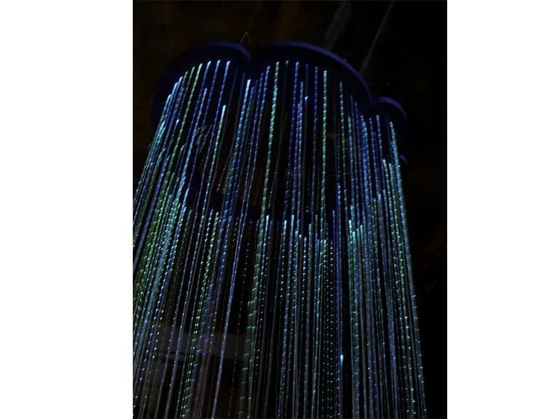 Световой модуль дождевая туча потолочный 1500х1500х300 мм