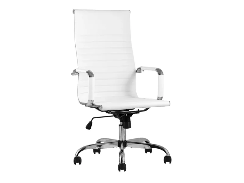 Кресло руководителя TopChairs City, белое