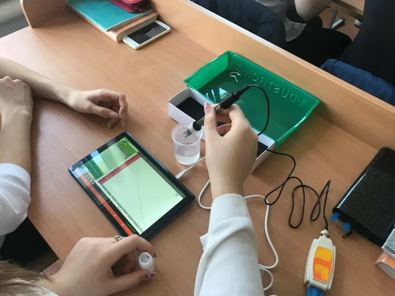 Цифровая лаборатория по химии для ученика с ПО