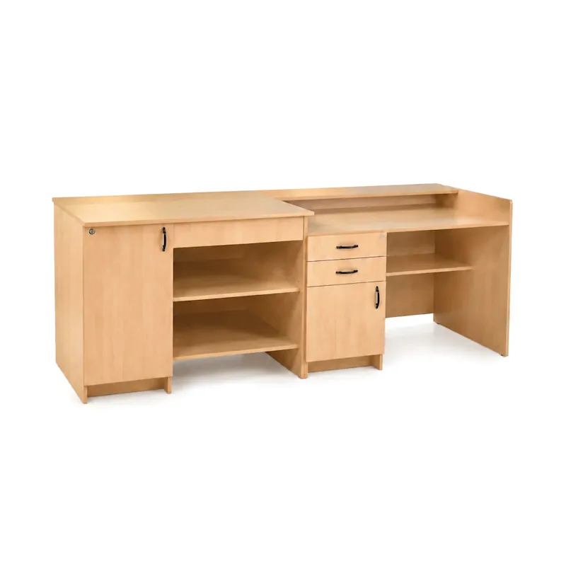 Стол лабораторный демонстрационный с электрическими розетками 240×75×90