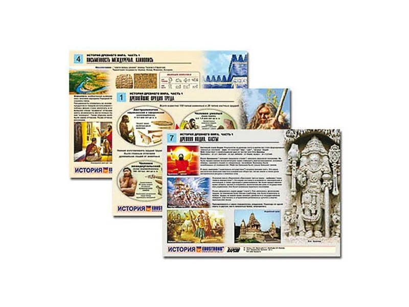 История древнего мира — таблицы Ч.1, A4