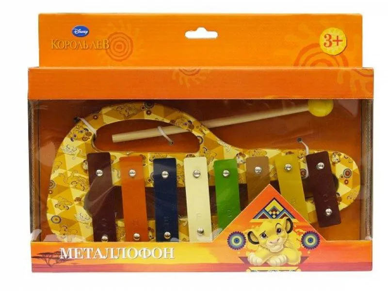 Металлофон 8 нот «Король Лев»