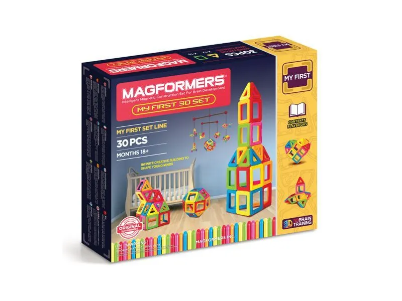 Магнитный конструктор Мой первый Магформерс (My First MAGFORMERS) 30 деталей (3+)