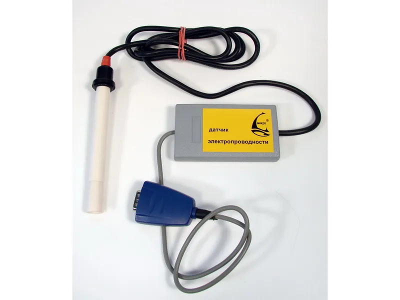 Датчик электропроводности растворов