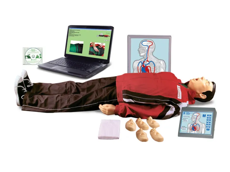 Тренажер Максим III-01 (манекен) + обучающая программа, сердечно-легочной и мозговой реанимации