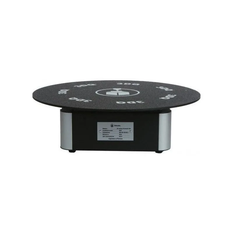 Поворотный стол Planeta3D Ø60 см для 3D сканирования