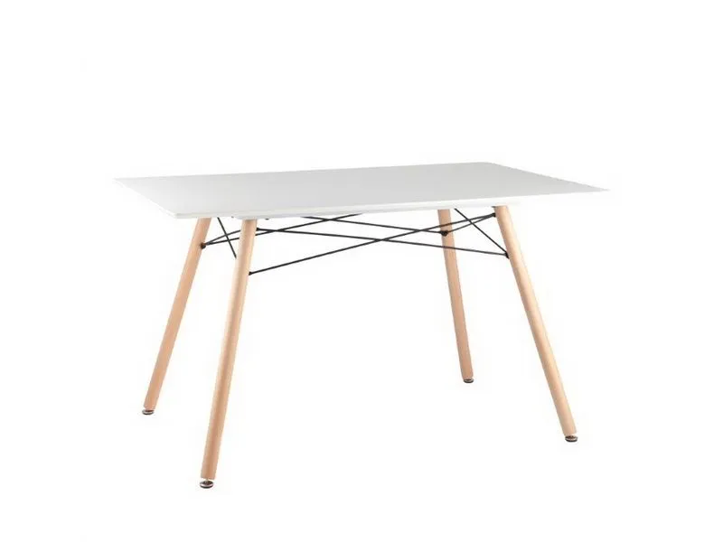 Обеденный стол London White 120×80 см