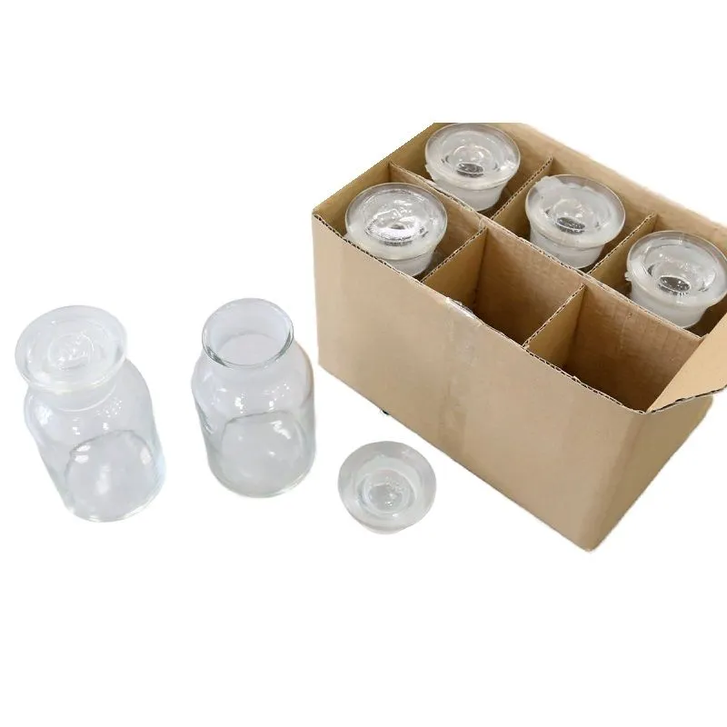 Набор флаконов из светлого стекла, 6 шт.