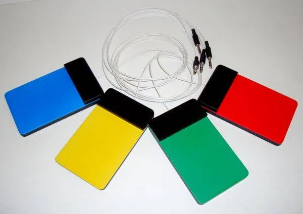 Клавиши переключения цветов в сенсорной комнате, 4 шт.