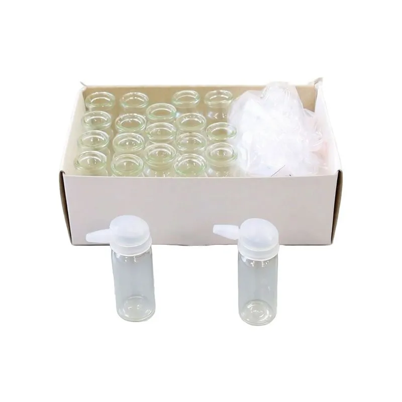 Набор флаконов 10 мл — 20 шт. с крышками-капельницами