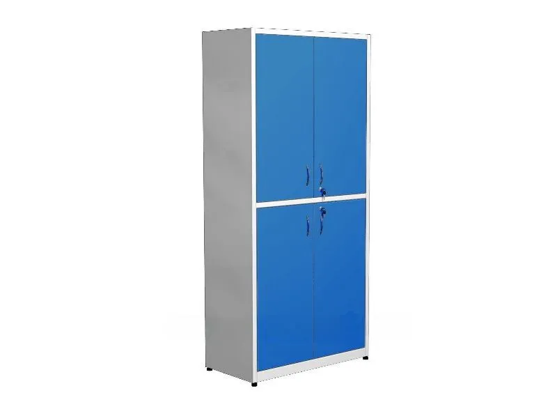 Шкаф медицинский 800×400×1750 мм, двухсекционный