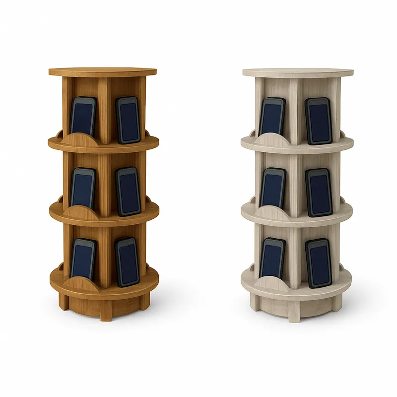 Витрина вращающаяся низкая 450х450х1100