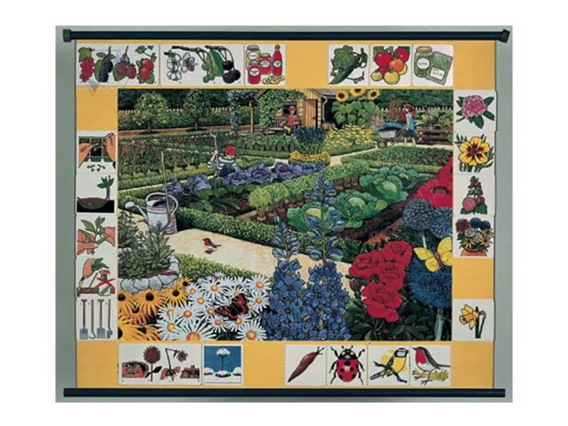 Магнитный плакат «Птицы зимой» 100×80 см