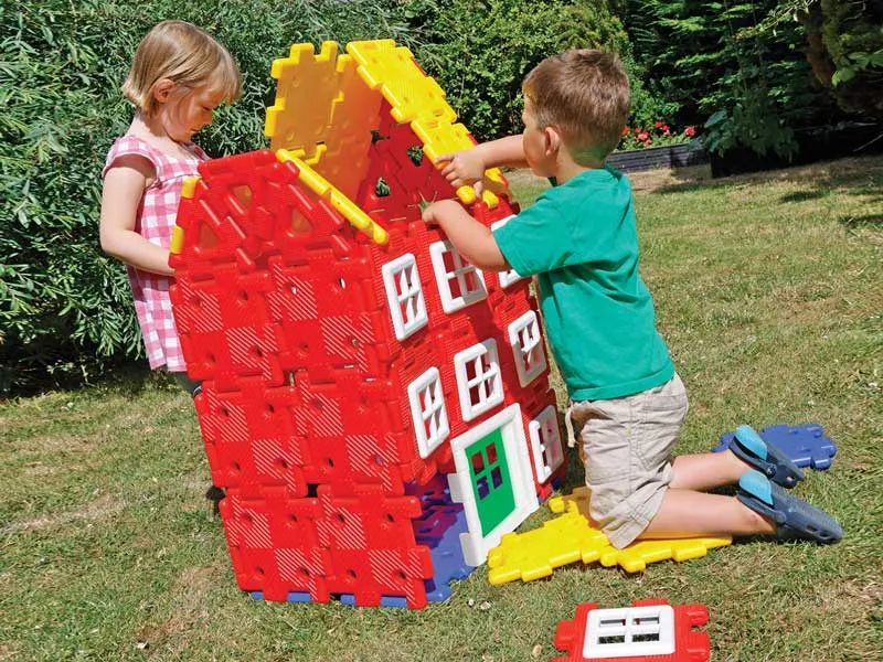 Конструктор Полидрон Гигант Строительство дома 4-7 лет