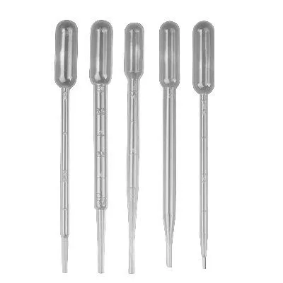 Пипетки Пастера, комплект 5 шт (нестерильные)