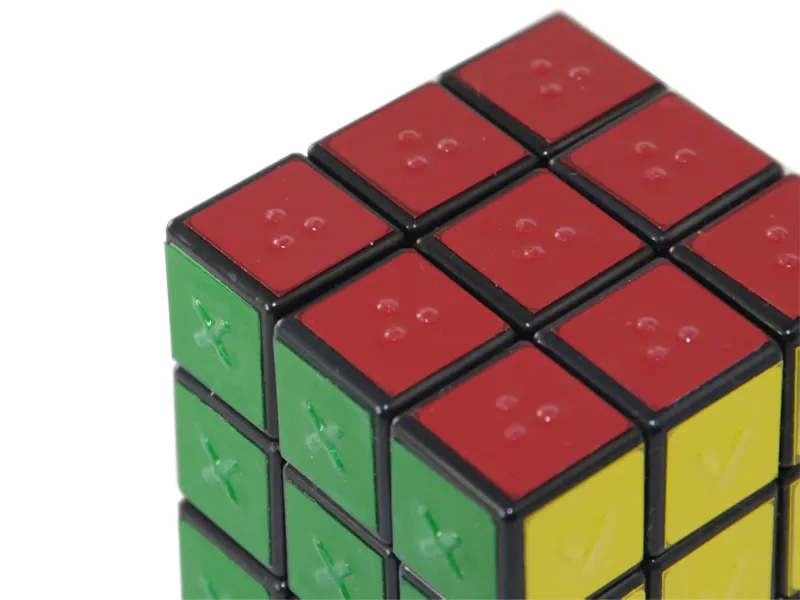 Кубик Рубика тактильный