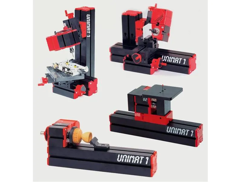 Конструктор модульных станков UNIMAT 1 Elementary. Базовый набор (4в1)
