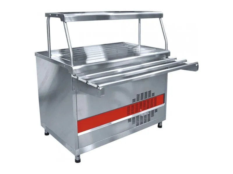 Прилавок холодильный открытый Аста, нерж.ст., L1500 мм