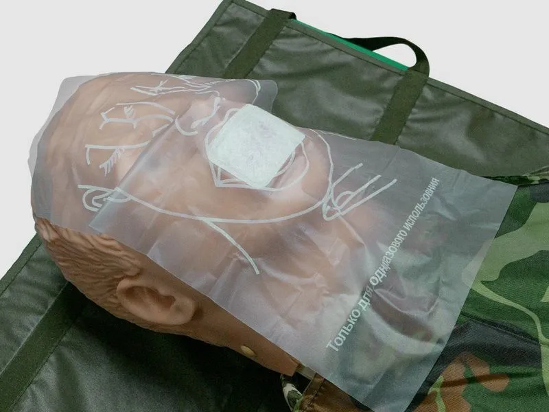 Пленочные лицевые маски для тренажеров — 100 шт