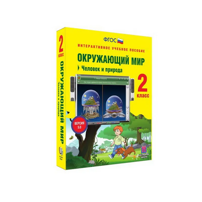 Интерактивное учебное пособие Окружающий мир 2 класс. Человек и природа