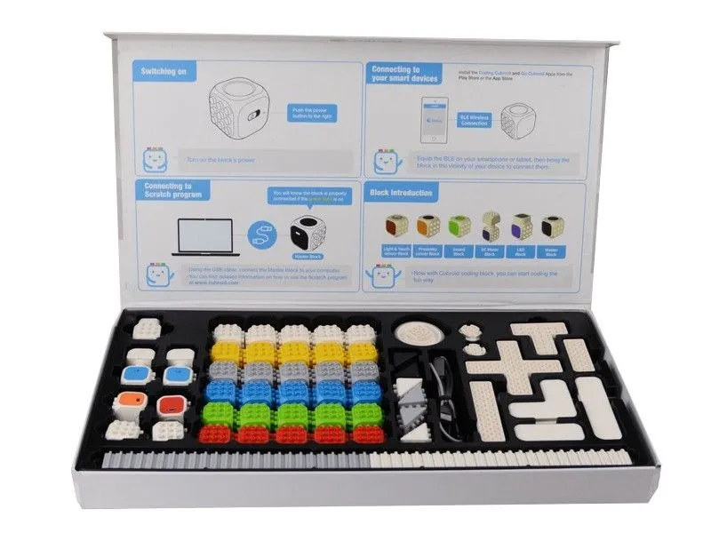 Конструктор для изучения 4-х языков програмирования Cubroid Coding Block