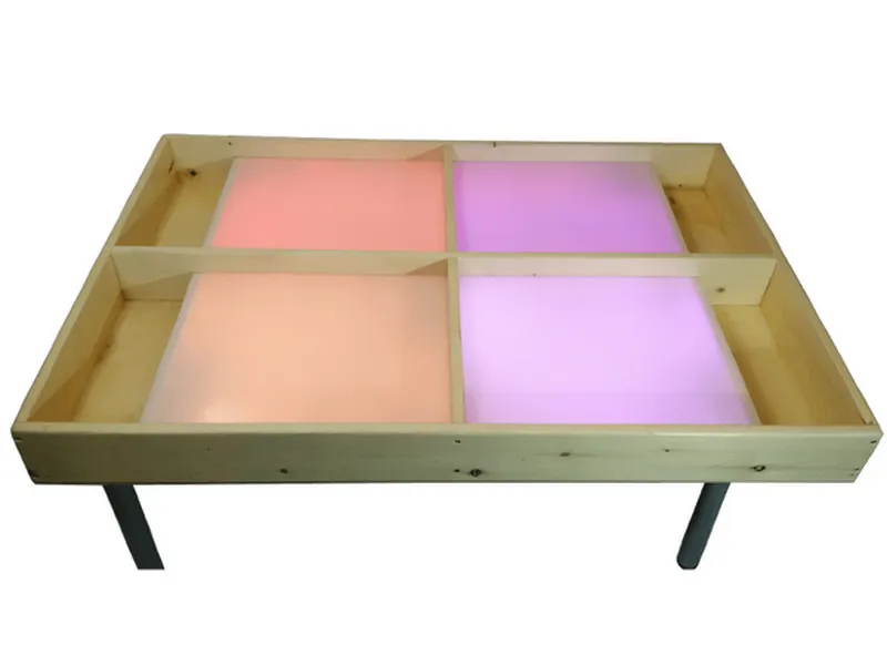 Световой стол для групповой работы 120×80 см