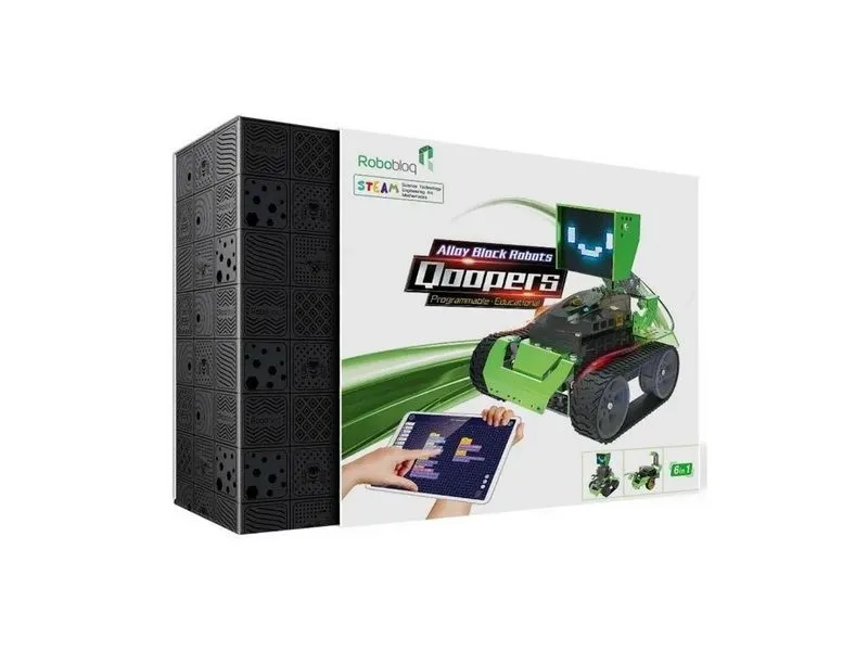 Qoopers — образовательный робототехнический набор 6 в 1