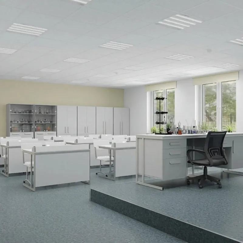 Лабораторный кабинет "Наука" с розетками