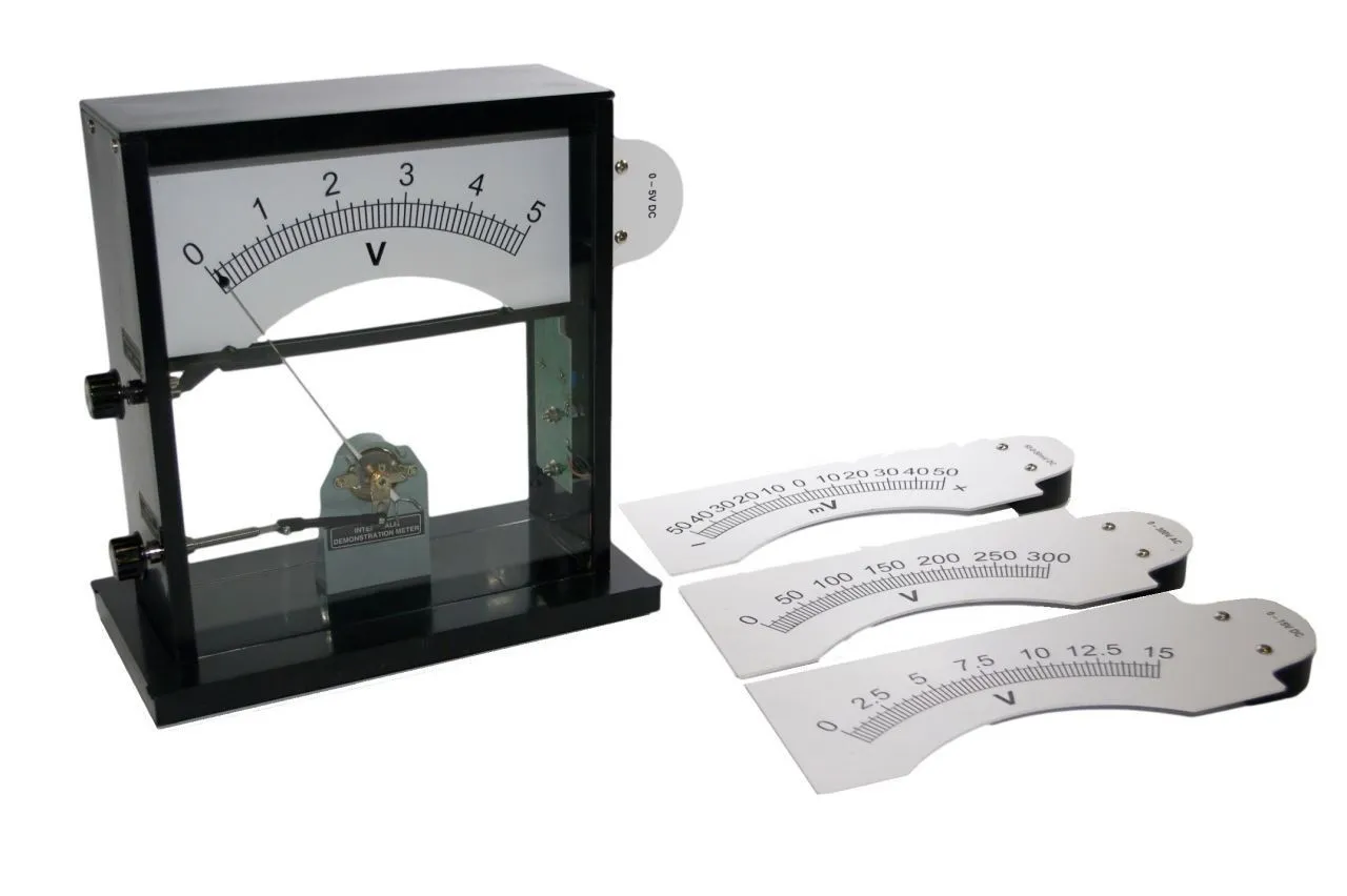 Вольтметр с гальванометром демонстрационный