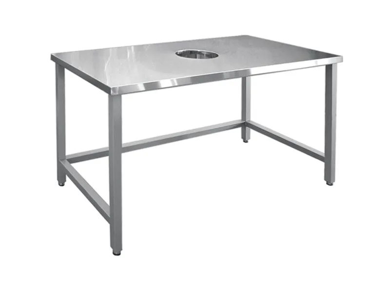 Стол для сбора отходов, краш.каркас, 800х700х860 мм