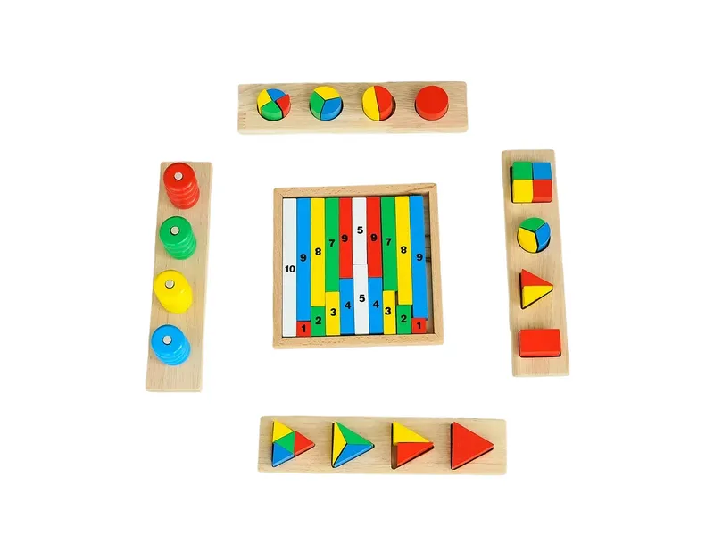 Монтессори набор 14 в 1 (деревянный)