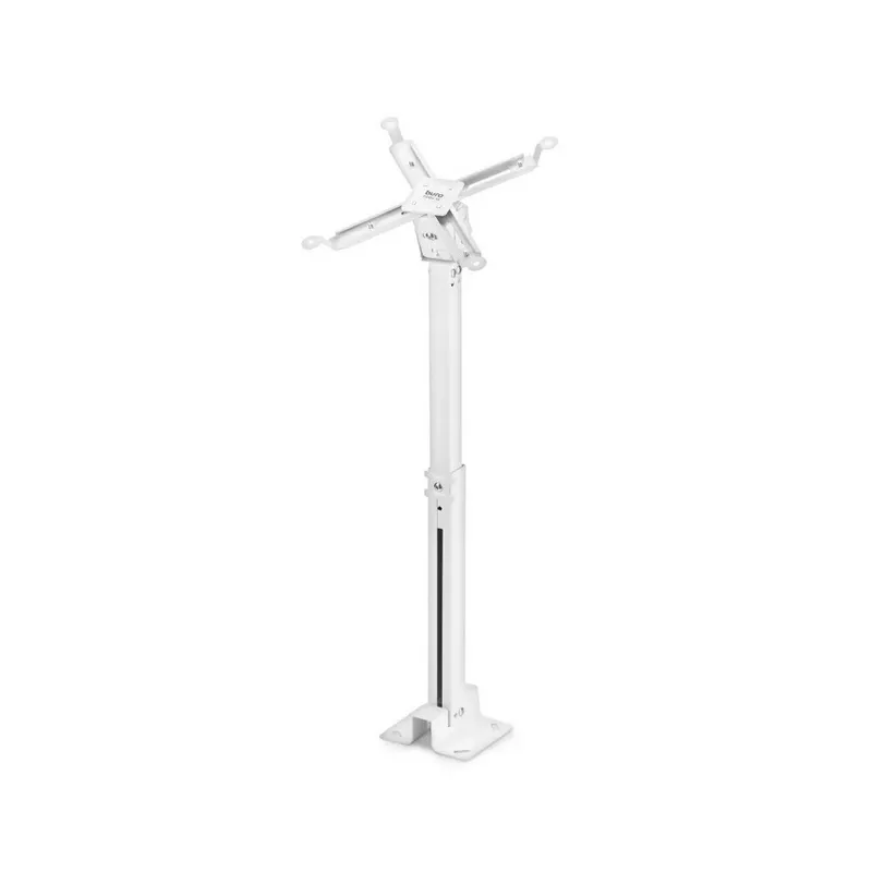 Кронштейн для проектора Buro PR04-W, до 20кг, потолочный, поворот и наклон, белый