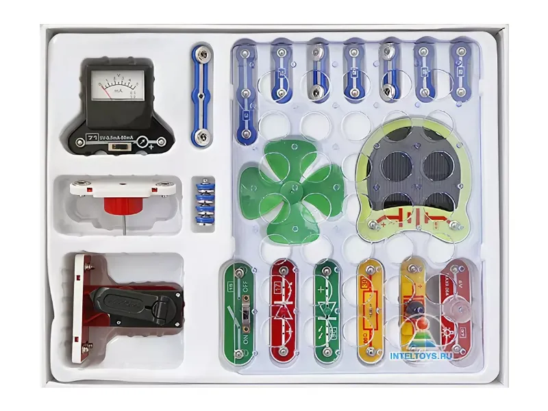 Электронный конструктор ЗНАТОК. Альтернативная энергия, 50 проектов (5+)