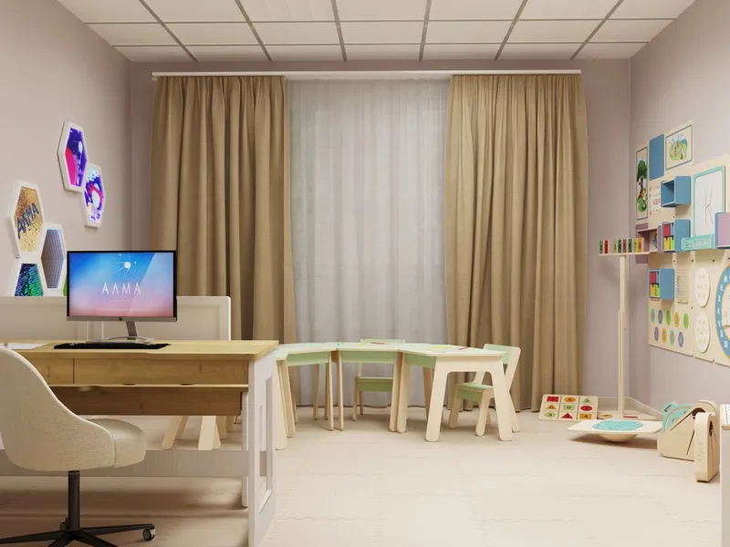 Комплект оборудования для кабинета Логопеда и Психолога, 20 кв.м