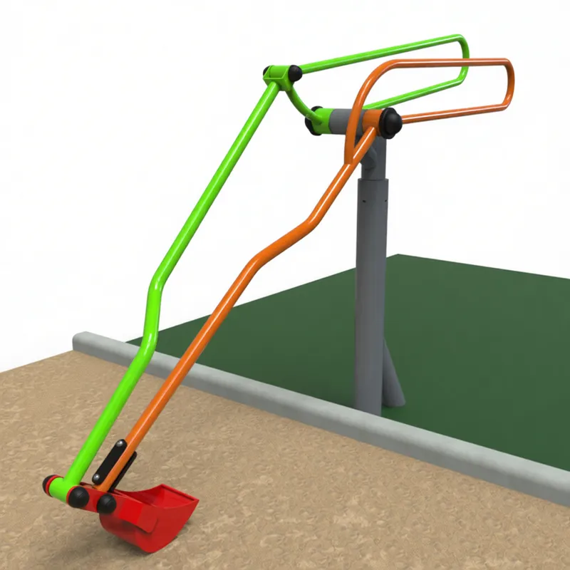 Экскаватор для игр с песком для детей с ограниченными возможностями