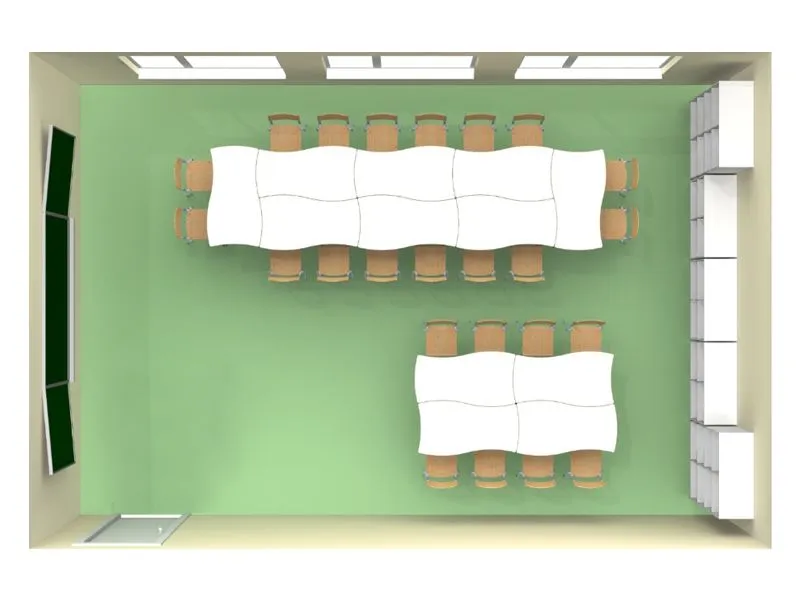 Стол ученический "Пазл" для ростовых групп 1–8