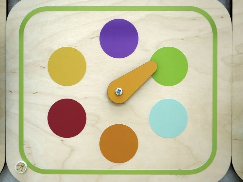 Дидактическая настенная панель для английского, 4 модуля