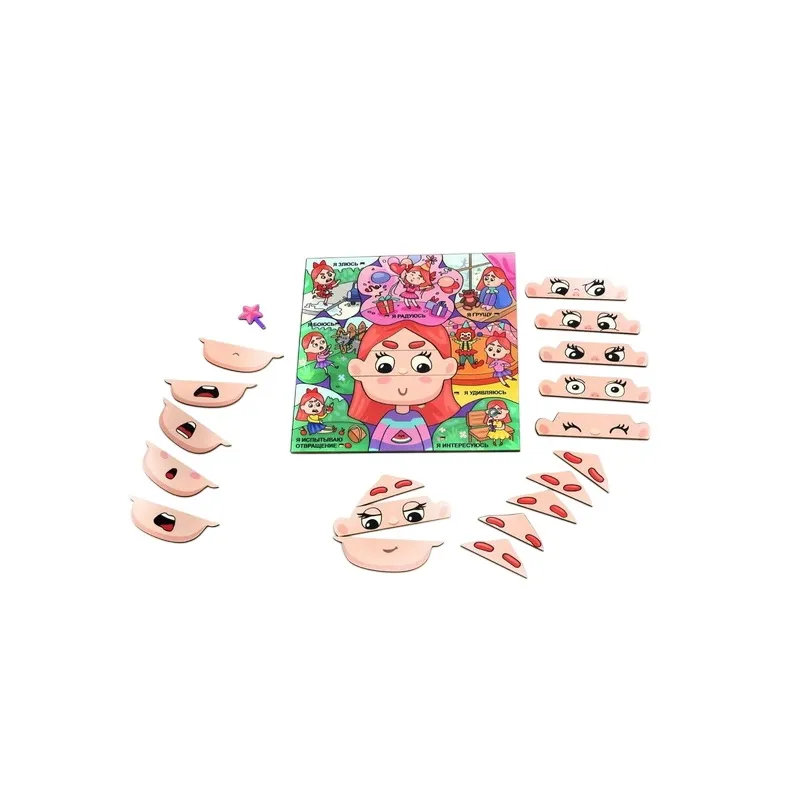Дидактическая игра Эмоции девочки Эли (ХДФ)