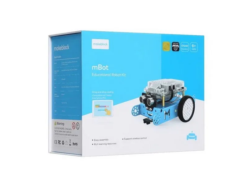 mBot — базовый робототехнический набор (Bluetooth)