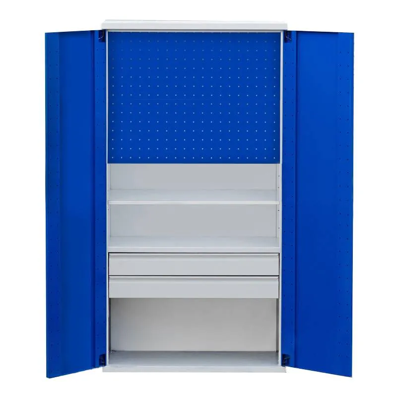 Инструментальный шкаф (2 полки + 2 ящика), 1000х500х1900