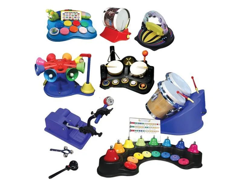 Комплект терапевтических музыкальных игрушек для детей-инвалидов 8 шт.