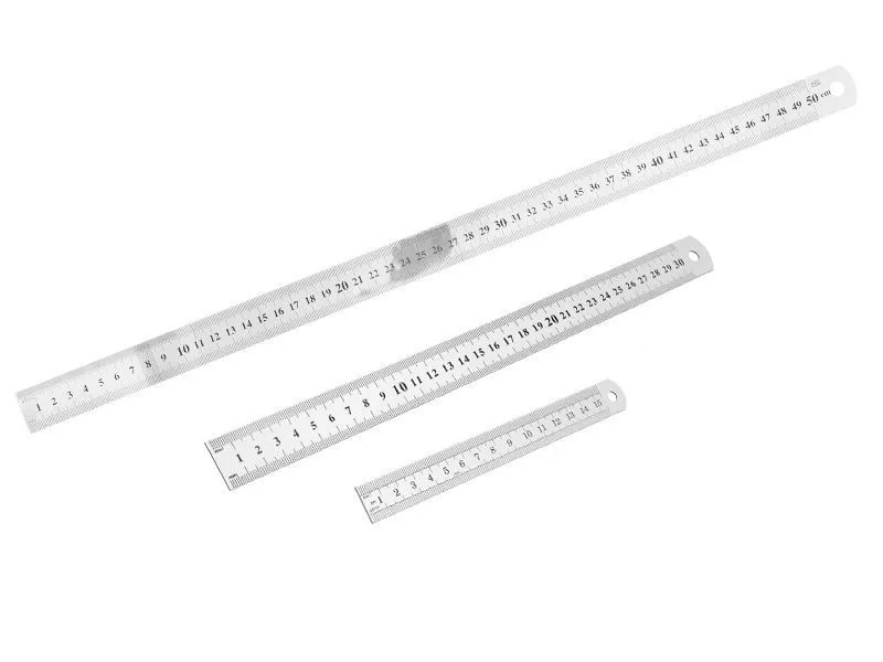 Набор металлических линеек