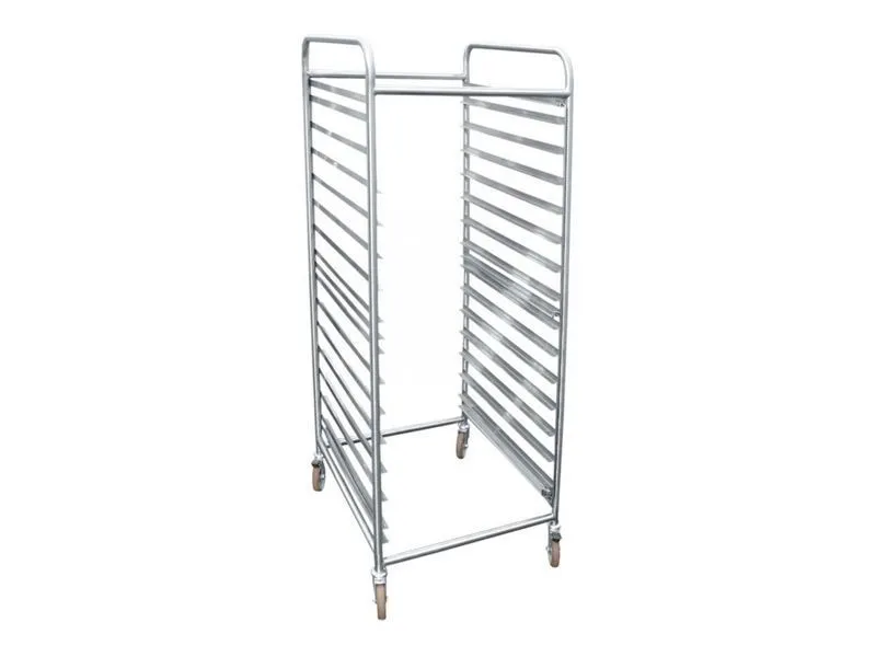 Тележка-шпилька для гастроемкостей, нерж.ст., 14 уровней, 565х395х1519 мм