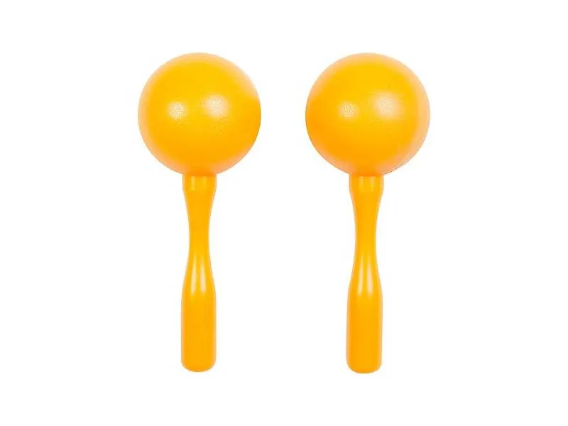 Маракасы пластиковые FMP-21YL желтый