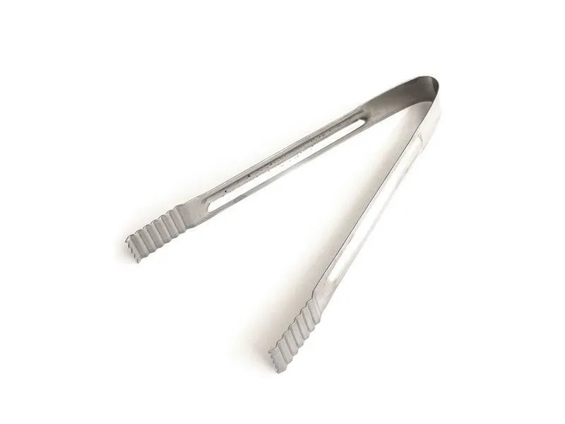 Щипцы универсальные гофрированные, нержавеющая сталь 23 см