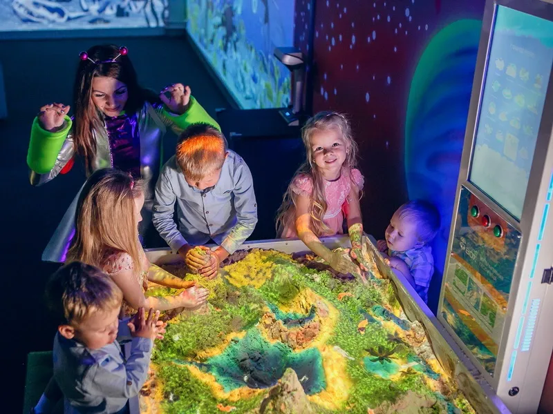 Интерактивный пол и интерактивная песочница iSandBOX Floorium 2 в 1