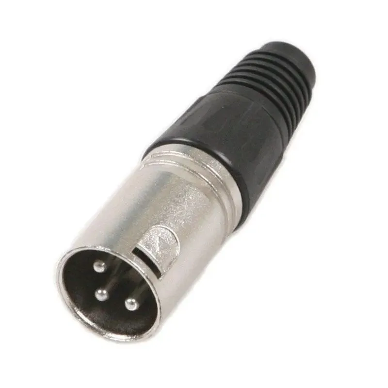 Разъём XLR 3Р, кабельный, папа