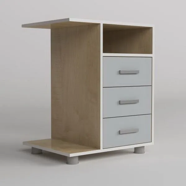 Тумба приставная Лидер с подставкой для процессора