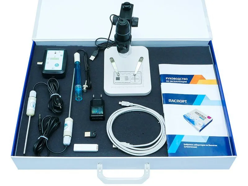 Цифровая лаборатория Z.Labs Basic — беспроводной набор для биологии