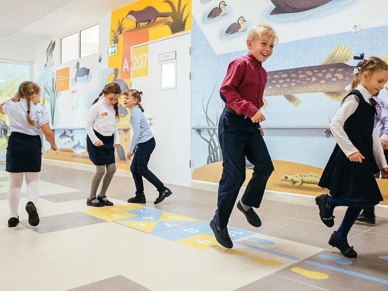 Игровой пол «Баланс» для начальной школы